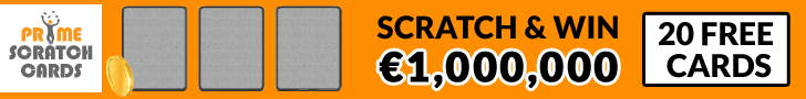 20 gratis krasloten bij Prime Scratch Cards